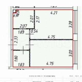 2-комнатная квартира