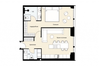 2-комнатная квартира