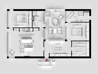 Дом, площадью 170 кв.м