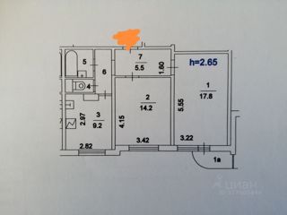 2-комнатная квартира