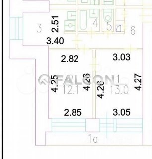 2-комнатная квартира