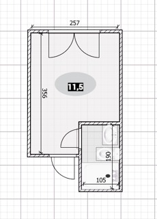1-комнатная квартира