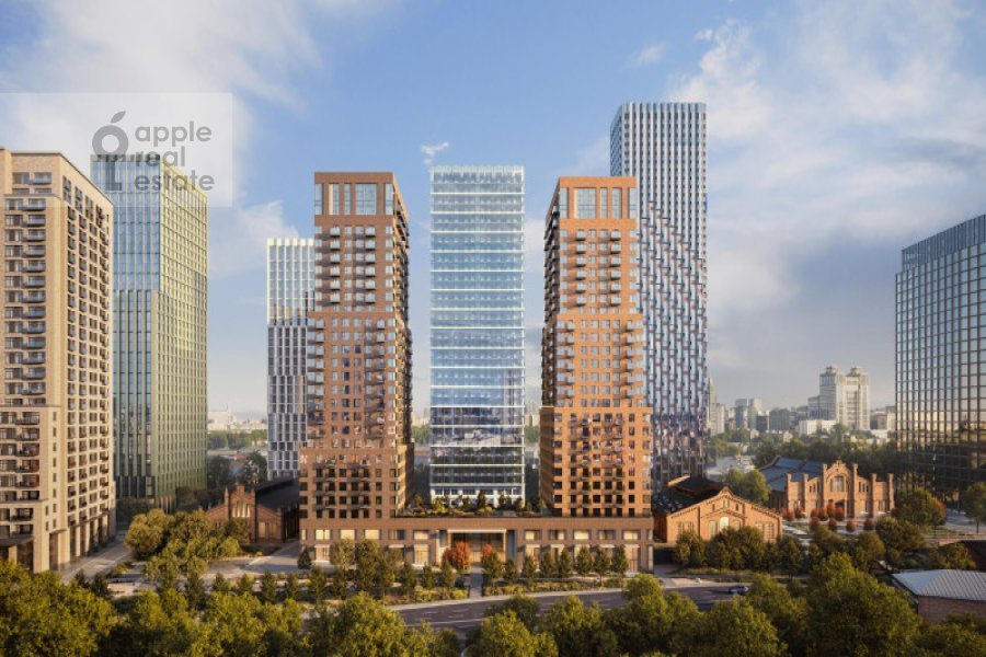 Продается 3-комнатная квартира, площадью 98.00 кв.м. Москва, улица Пресненский Вал