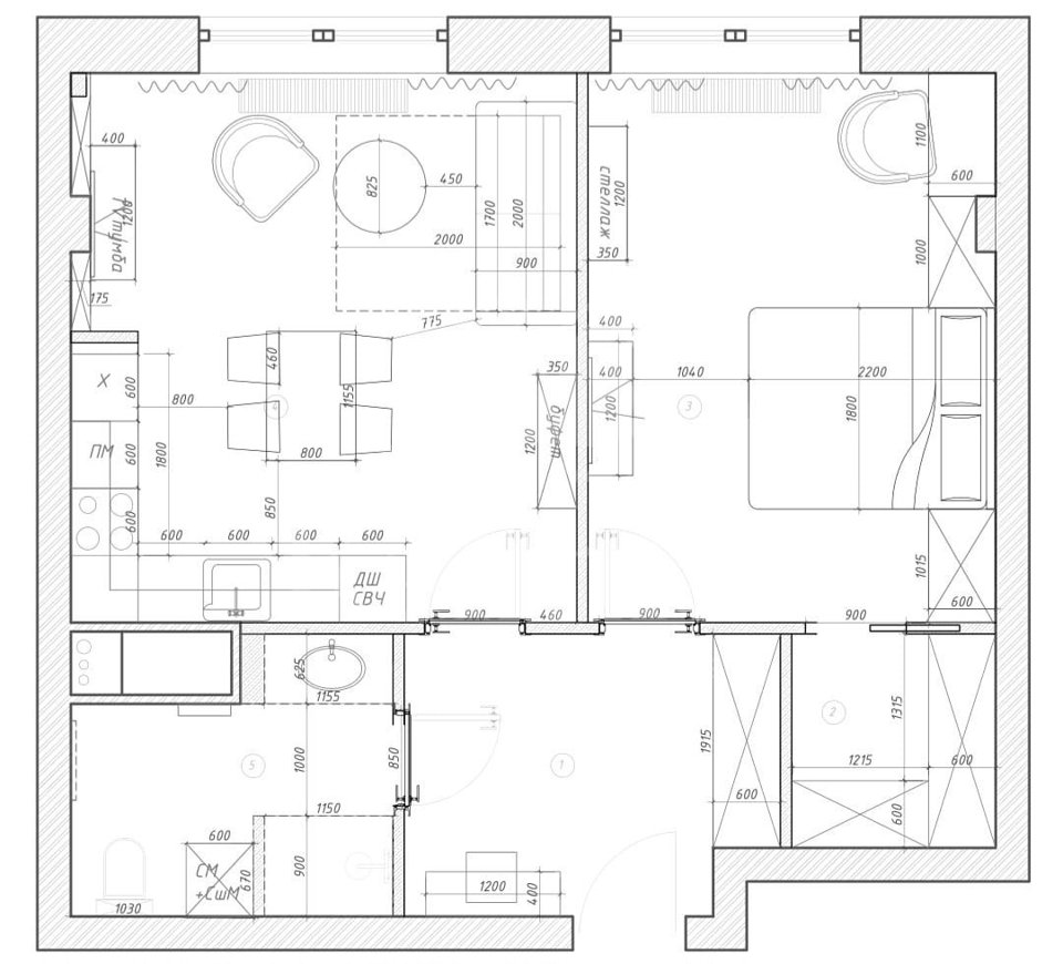 Продается 2-комнатная квартира, площадью 59.60 кв.м. Москва, улица Большая Садовая