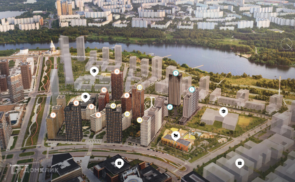 Продается 1-комнатная квартира, площадью 27.40 кв.м. Москва, улица Лётная