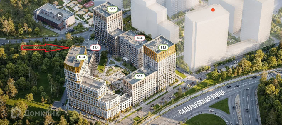 Продается 1-комнатная квартира, площадью 20.00 кв.м. Москва, улица Саларьевская