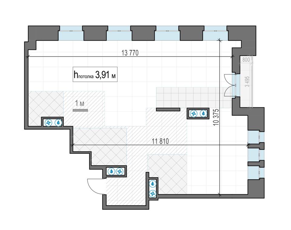 Продается 3-комнатная квартира, площадью 123.80 кв.м. Москва, переулок Потаповский, дом 5стр4