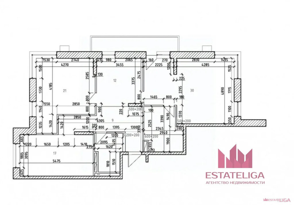 Продается 3-комнатная квартира, площадью 106.00 кв.м. Москва, улица Татьянин Парк, дом 15к2