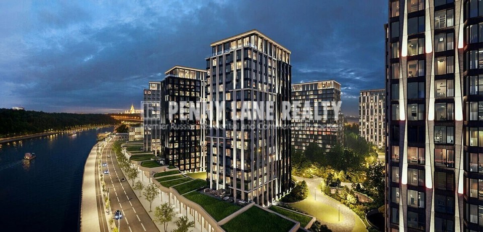 Продается 4-комнатная квартира, площадью 146.70 кв.м. Москва, набережная Лужнецкая