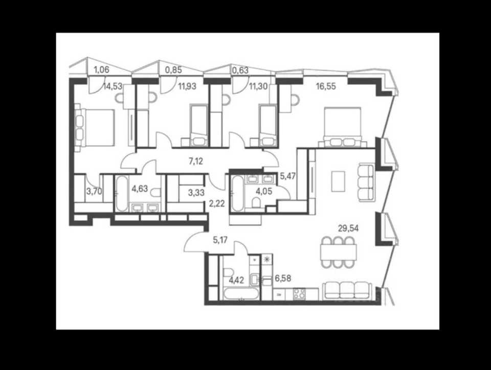 Продается 5-комнатная квартира, площадью 133.00 кв.м. Москва, проезд 3-й Красногорский, дом 5