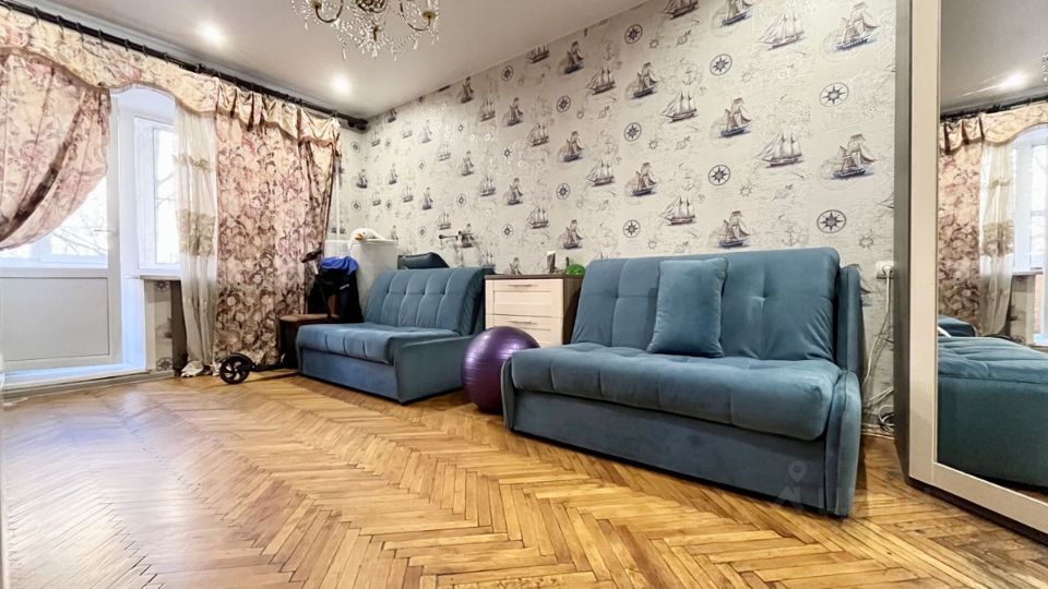 Продается 2-комнатная квартира, площадью 52.30 кв.м. Москва, улица Бориса Галушкина, дом 16