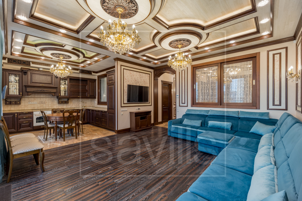 Продается 3-комнатная квартира, площадью 93.00 кв.м. Москва, переулок Смоленский 1-й, дом 21