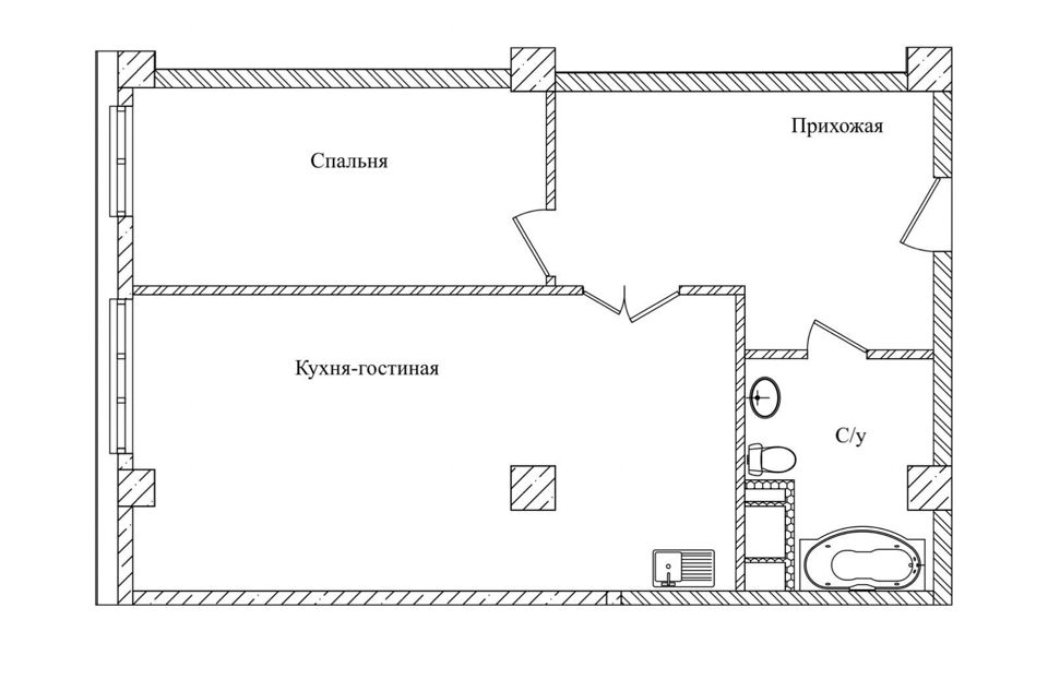 Продается 1-комнатная квартира, площадью 71.00 кв.м. Москва, переулок Большой Строченовский, дом 9