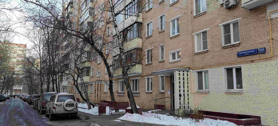 Продается 2-комнатная квартира, площадью 58.00 кв.м. Москва, Ленинградское шоссе, дом 112к2