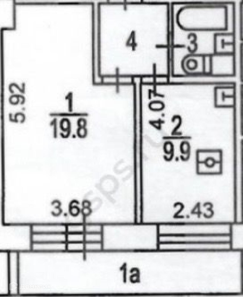 Продается 1-комнатная квартира, площадью 35.00 кв.м. Москва, улица Бехтерева, дом 49к2