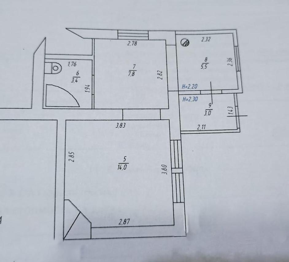 Продается дом, площадью 33.00 кв.м. Московская область, Коломенский городской округ, город Коломна, улица Партизан, дом 8