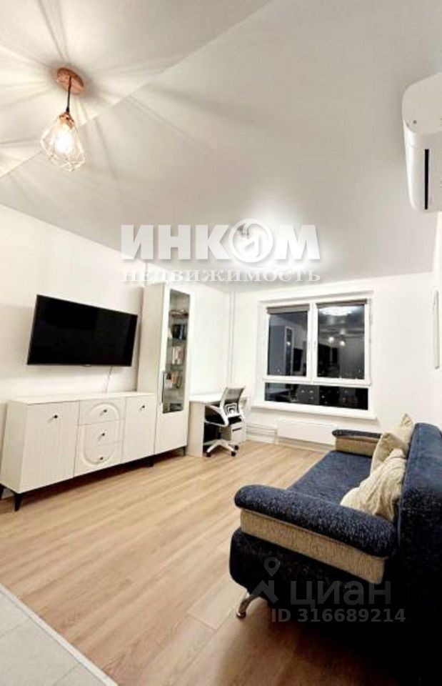 Продается 1-комнатная квартира, площадью 37.50 кв.м. Москва, проезд 1-й Грайвороновский, дом 3