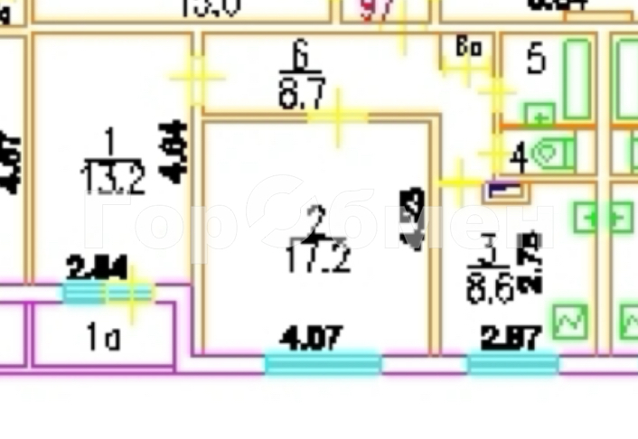 Продается 2-комнатная квартира, площадью 52.30 кв.м. Москва, улица Кантемировская, дом 39