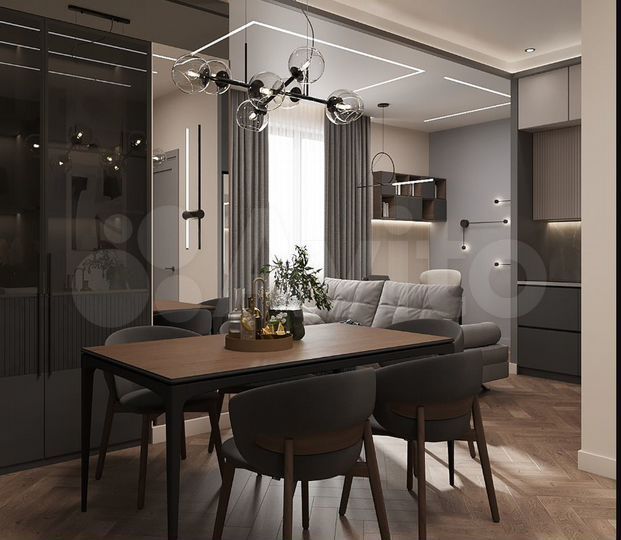 Продается 2-комнатная квартира, площадью 64.00 кв.м. Москва, переулок Большой Строченовский, дом 9