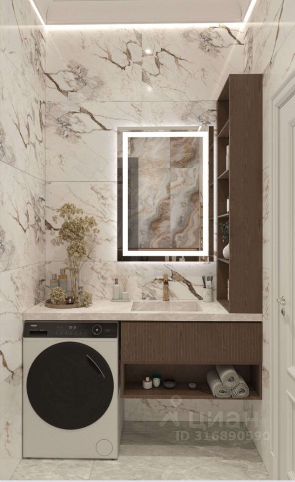 Продается 2-комнатная квартира, площадью 57.60 кв.м. Москва, улица 1-я Тверская-Ямская, дом 13с1