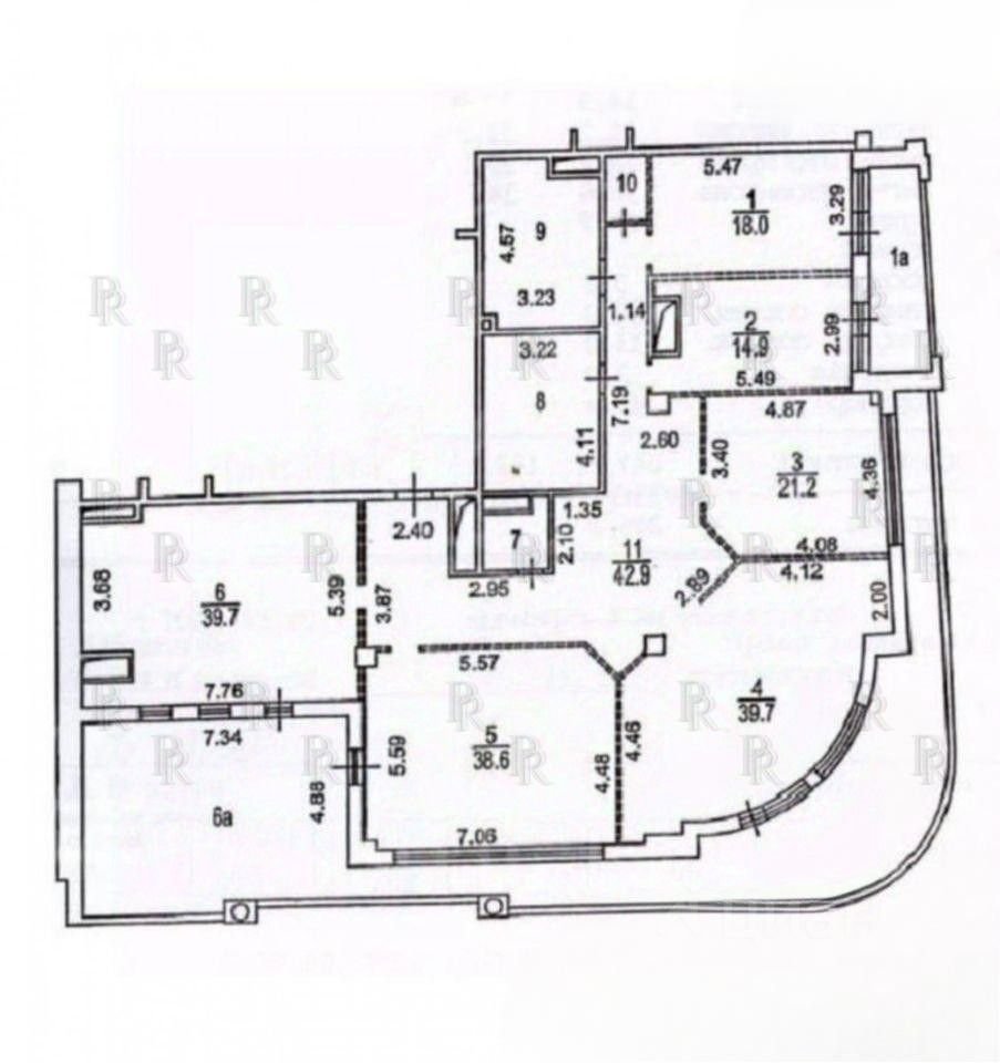 Продается 4-комнатная квартира, площадью 300.00 кв.м. Москва, переулок Климентовский, дом 2