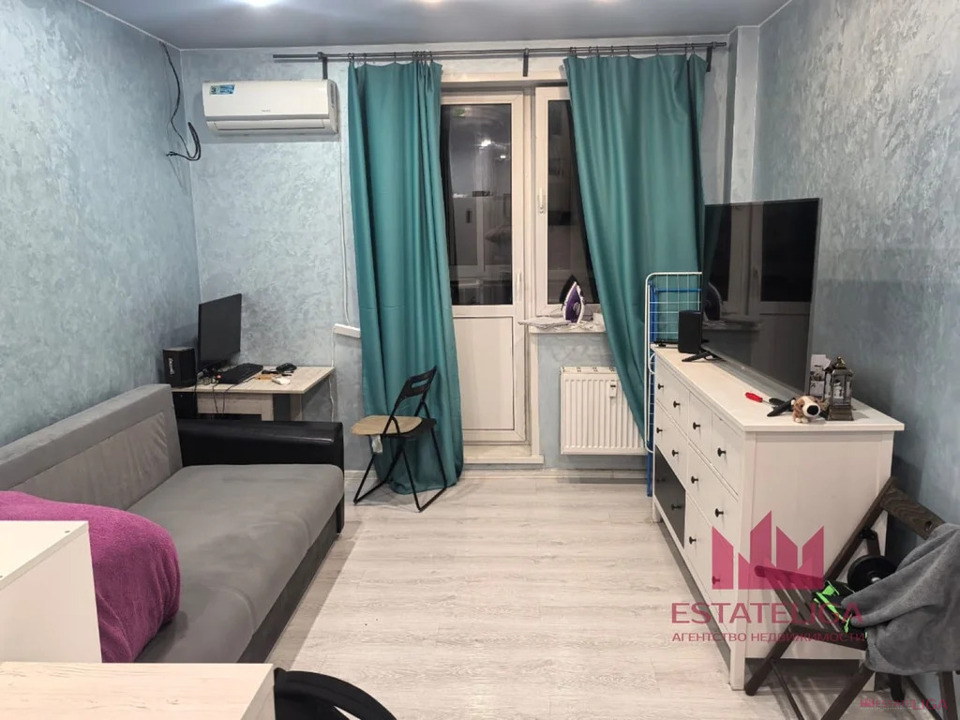 Продается 1-комнатная квартира, площадью 27.40 кв.м. Москва, улица Татьянин Парк, дом 14к4