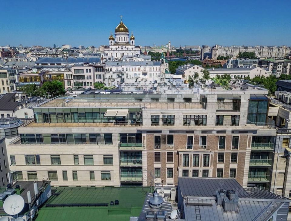 Продается 2-комнатная квартира, площадью 164.60 кв.м. Москва, переулок Зачатьевский 1-й, дом 8с1