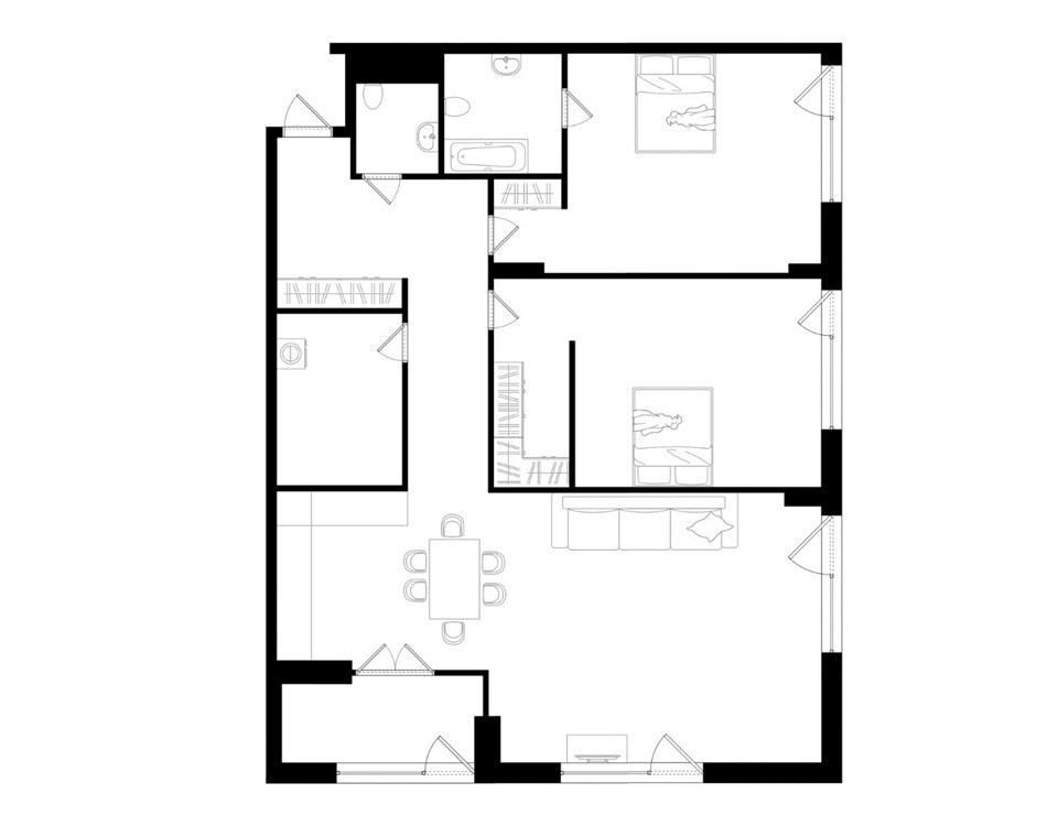 Продается 3-комнатная квартира, площадью 115.00 кв.м. Москва, улица Усачёва, дом 15А