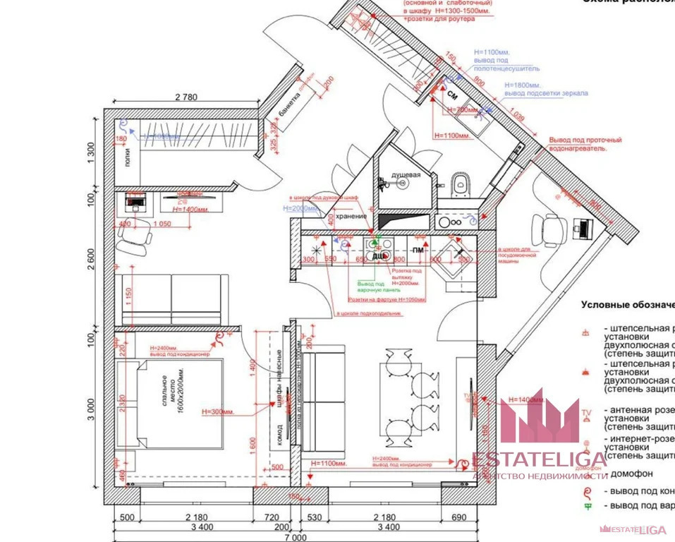 Продается 2-комнатная квартира, площадью 57.40 кв.м. Москва, улица Татьянин Парк, дом 14к4