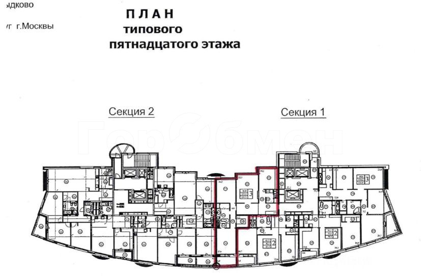 Продается 3-комнатная квартира, площадью 122.00 кв.м. Москва, улица Давыдковская, дом 18