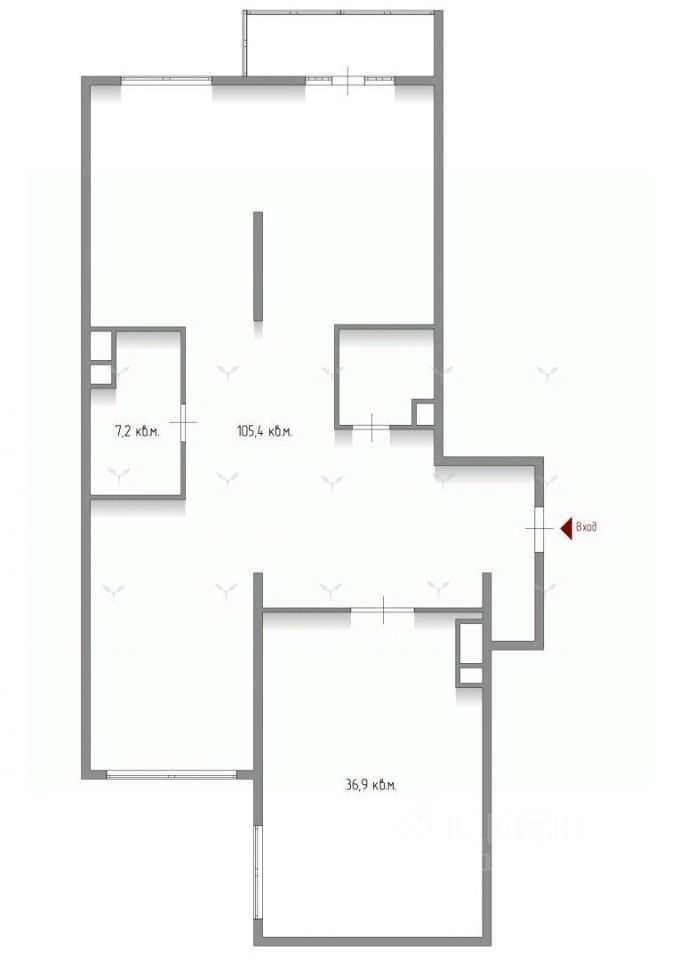 Продается 4-комнатная квартира, площадью 155.60 кв.м. Москва, переулок Казарменный, дом 3