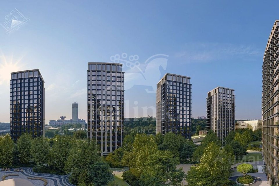 Продается 1-комнатная квартира, площадью 49.70 кв.м. Москва, набережная Лужнецкая