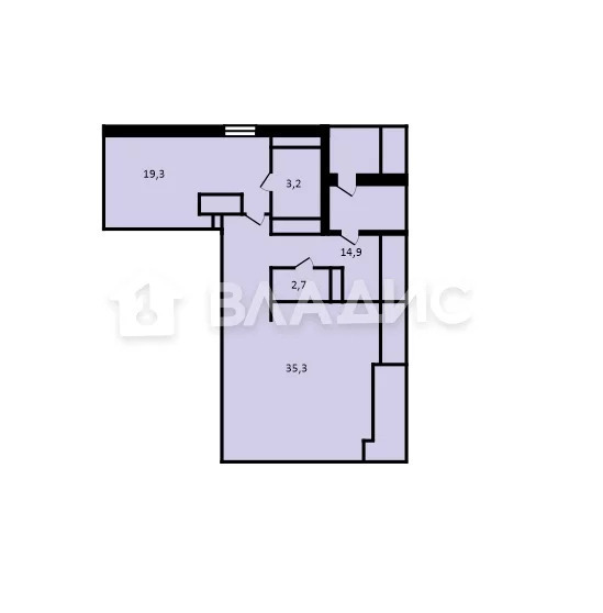 Продается 2-комнатная квартира, площадью 77.40 кв.м. Москва, проезд Красногвардейский 1-й, дом 22 стр.2