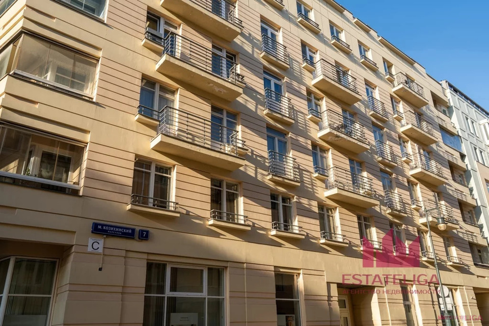 Продается 2-комнатная квартира, площадью 90.80 кв.м. Москва, переулок Козихинский Малый, дом 7