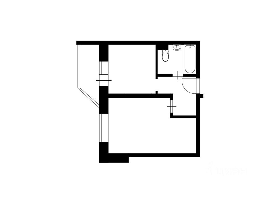 Продается 1-комнатная квартира, площадью 32.80 кв.м. Московская область, Пушкинский район, город Пушкино, улица Просвещения, дом 13к3