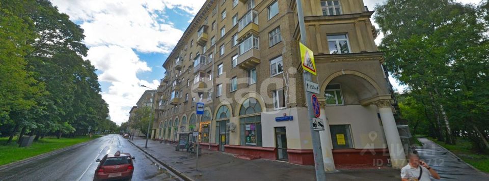 Продается 2-комнатная квартира, площадью 72.80 кв.м. Москва, улица Маршала Василевского, дом 5к1