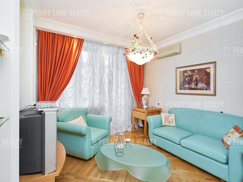 Продается 3-комнатная квартира, площадью 90.00 кв.м. Москва, улица Пресненский Вал, дом 3