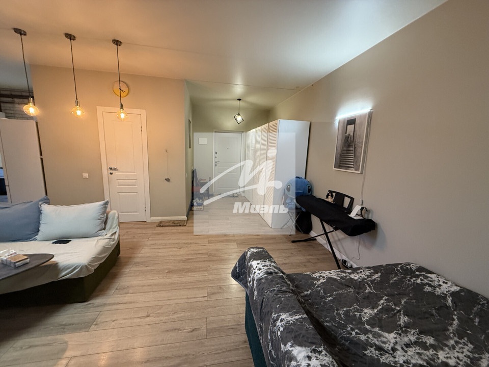 Продается 1-комнатная квартира, площадью 44.90 кв.м. Московская область, Щёлковский район, деревня Оболдино, улица Радужная, дом 15