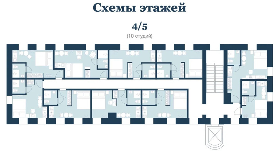 Продается 1-комнатная квартира, площадью 14.30 кв.м. Москва, улица Воронцово Поле, дом 12стр5