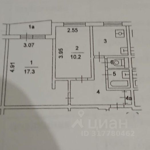 Продается 2-комнатная квартира, площадью 44.00 кв.м. Москва, улица Дубнинская, дом 16к2