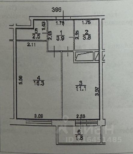 Продается 1-комнатная квартира, площадью 37.60 кв.м. Москва, город Щербинка, улица Барышевская Роща, дом 10