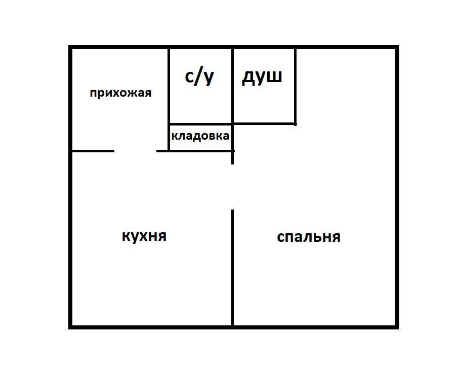Продается 1-комнатная квартира, площадью 24.00 кв.м. Московская область, Кашира городской округ, город Кашира, улица Центолит