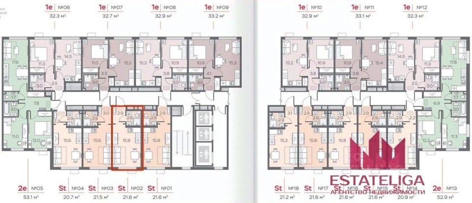 Продается 1-комнатная квартира, площадью 22.00 кв.м. Москва, улица Производственная, дом 17