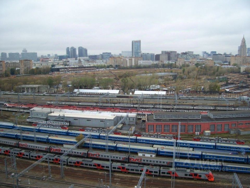 Продается 1-комнатная квартира, площадью 42.90 кв.м. Москва, улица Пресненский Вал