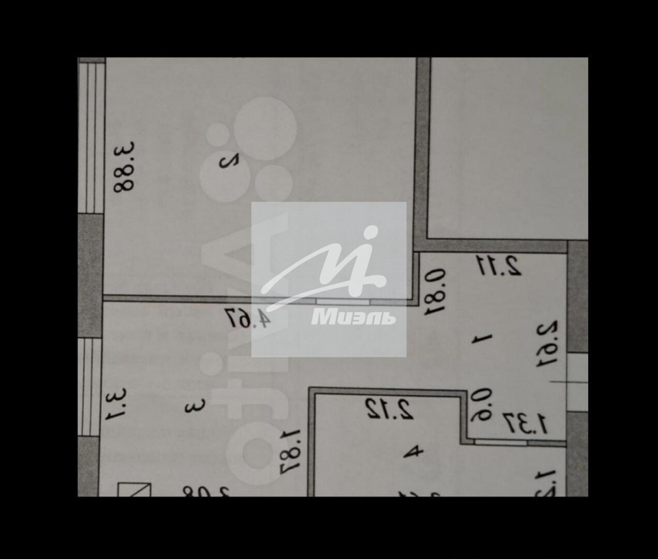 Продается 1-комнатная квартира, площадью 40.20 кв.м. Московская область, Дмитровский городской округ, село Озерецкое, Радости бульвар, дом 16