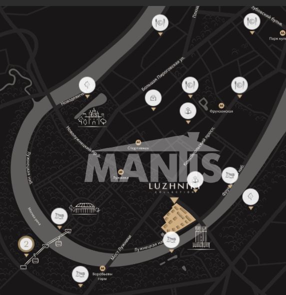 Продается 2-комнатная квартира, площадью 86.40 кв.м. Москва, набережная Лужнецкая, дом 2/4стр24Б