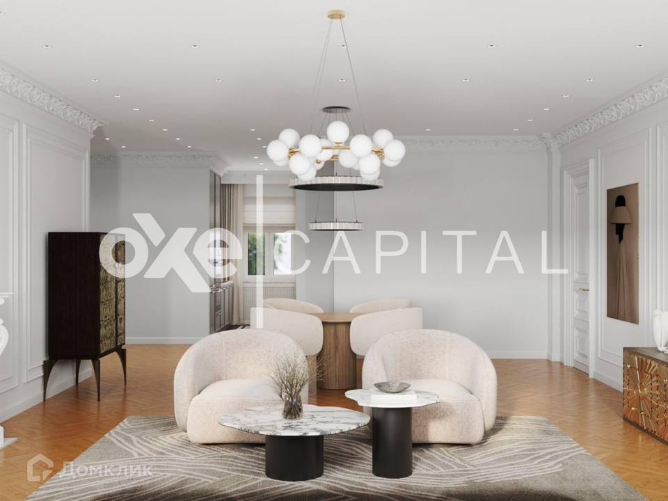 Продается 3-комнатная квартира, площадью 135.00 кв.м. Москва, переулок Козихинский Большой, дом 10