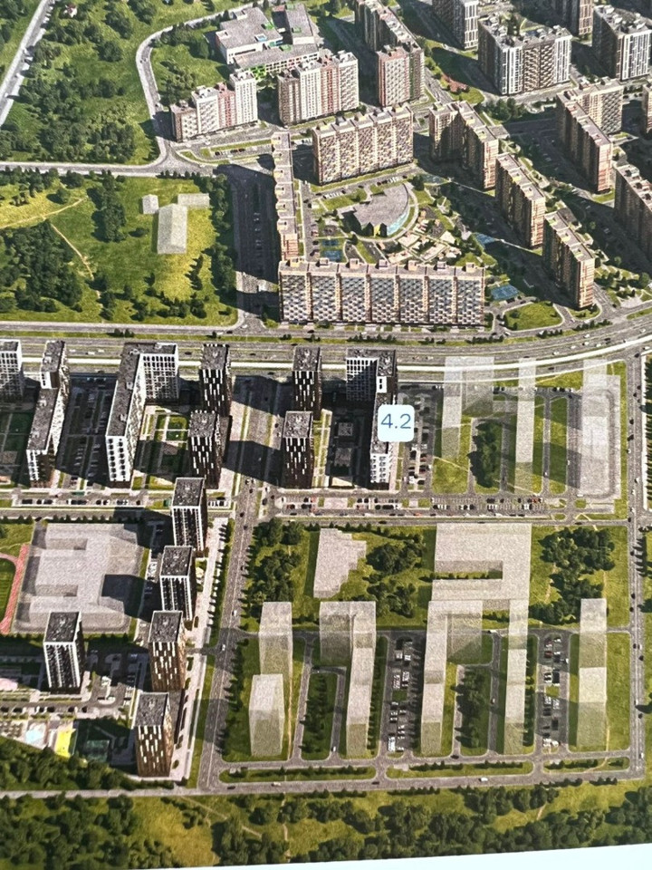 Продается 2-комнатная квартира, площадью 39.00 кв.м. 