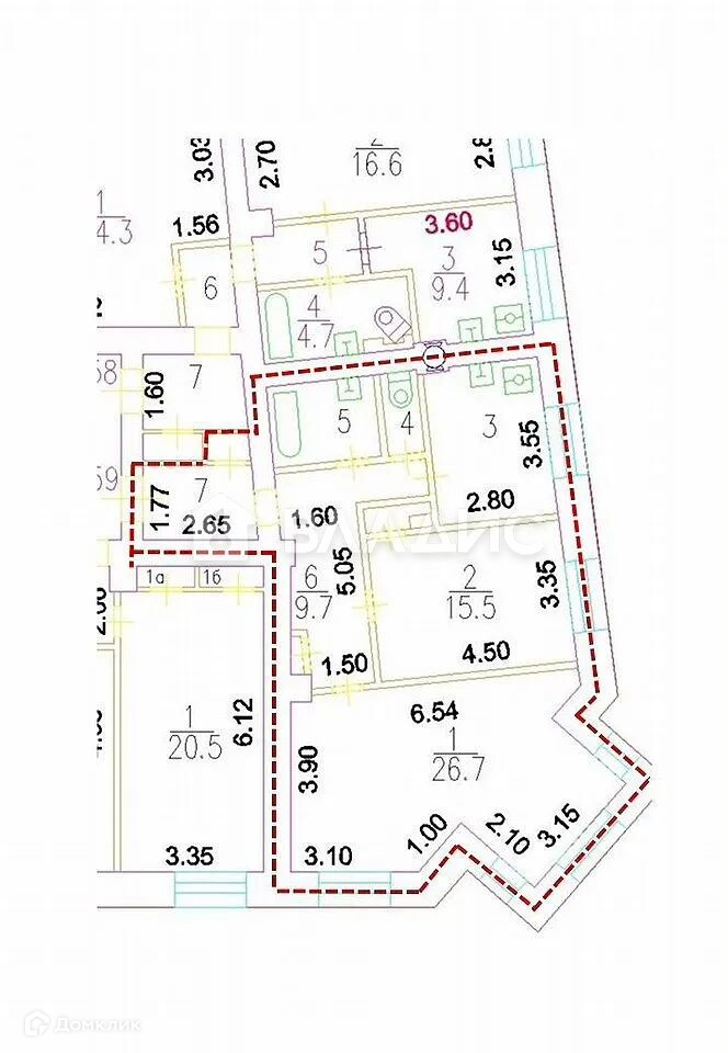 Продается 2-комнатная квартира, площадью 72.00 кв.м. Москва, улица Маршала Василевского, дом 5к1