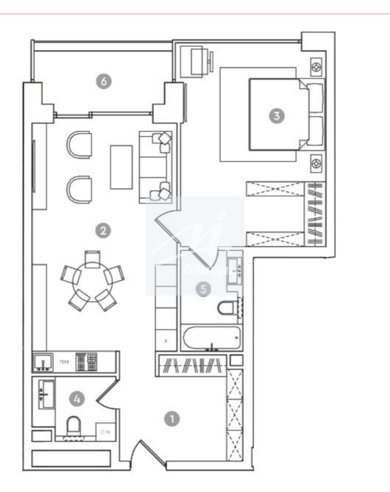 Продается 2-комнатная квартира, площадью 74.00 кв.м. Москва, Академика Сахарова проспект, дом 7